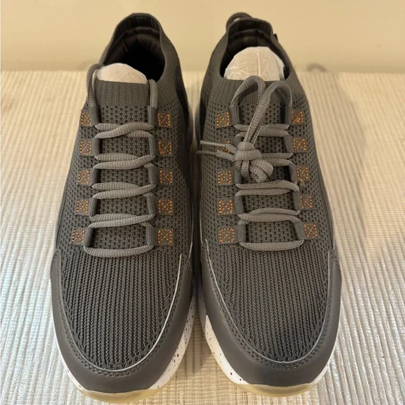 Men’s STROLL Grey / White Sport Knit Golf Shoe *New in Box! All Sizes - Picture 5 of 6